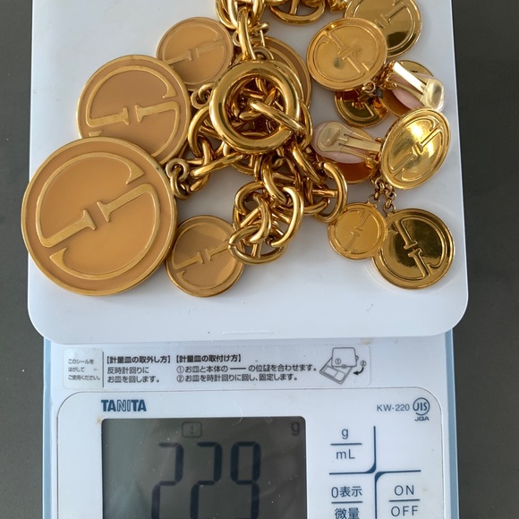 Gucci Vintage Necklace & Earrings, Gold Vermeil - Picture 5 of 7